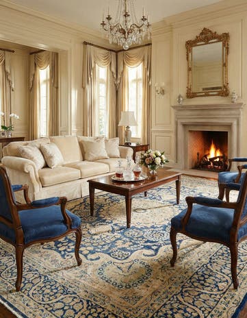 9' 10 x 13' 3 Vintage Royal Rug