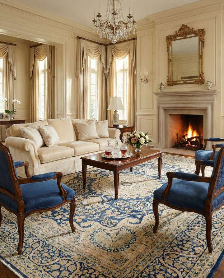 9' 10 x 13' 3 Vintage Royal Rug