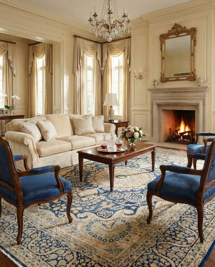 Detail image of 9' 10 x 13' 3 Vintage Royal Rug