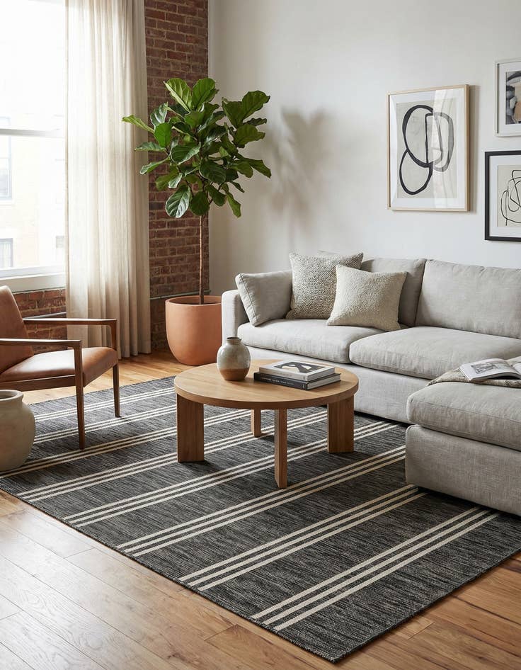 Detail image of 7' x 10'  Washable Jill Zarin Anguilla Indoor / Outdoor Rug