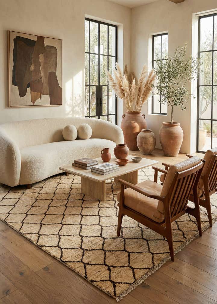 5' 8 x 7' 11 Beni Marok Rug