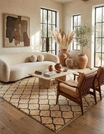 5' 8 x 7' 11 Beni Marok Rug