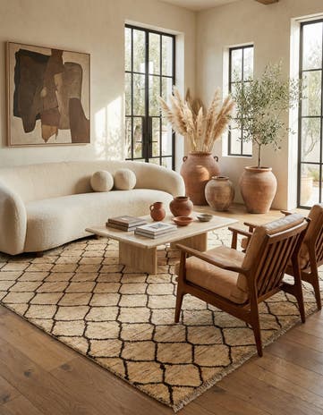 5' 8 x 7' 11 Beni Marok Rug
