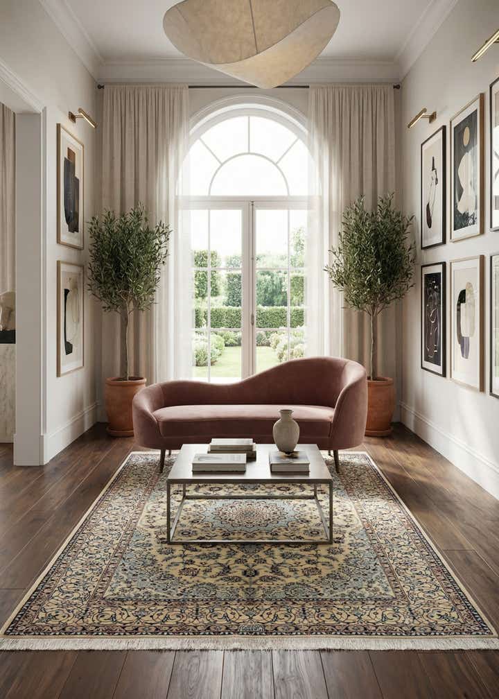 5' 5 x 8' 6 Nain Rug
