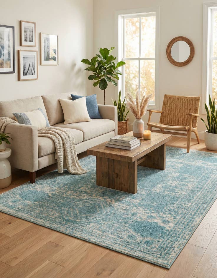 Detail image of 5' 3 x 8' Bexley Rug