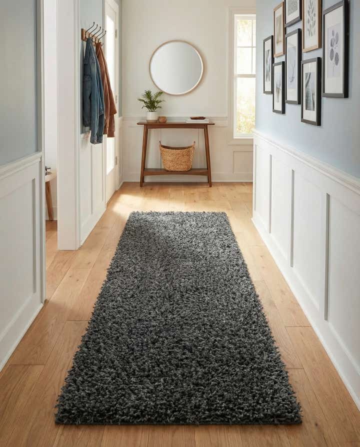 2' x 7' Zermatt Shag Runner Rug