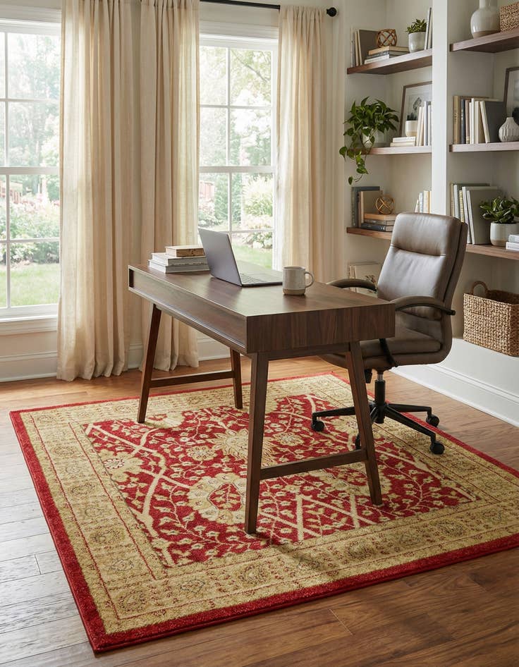 Detail image of 4' x 4' Kensington Square Rug