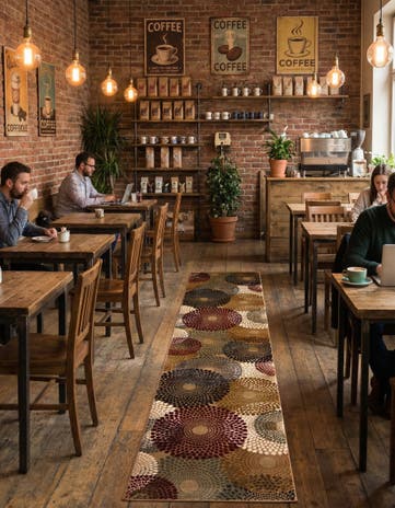 2' 7 x 12' Cafe Runner Rug