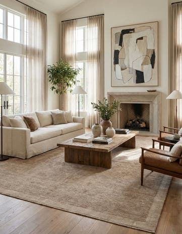 10' 1 x 14' 1 Hand Knotted Moroccan Wool Rug