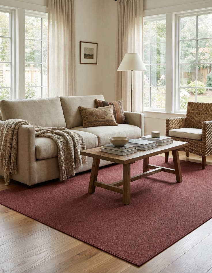 Detail image of 6' x 9' Everyday Solid Rug