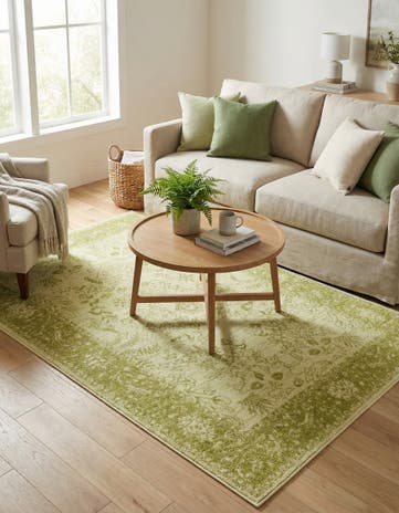 Light Green Miranda Rug