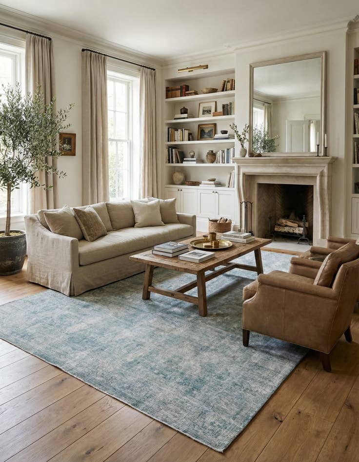 Detail image of 9' 4 x 12' 3  Hand Knotted Ultra Vintage Persian Wool Rug