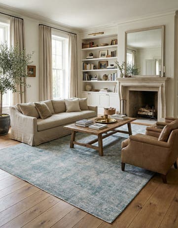 9' 4 x 12' 3 Hand Knotted Ultra Vintage Persian Wool Rug