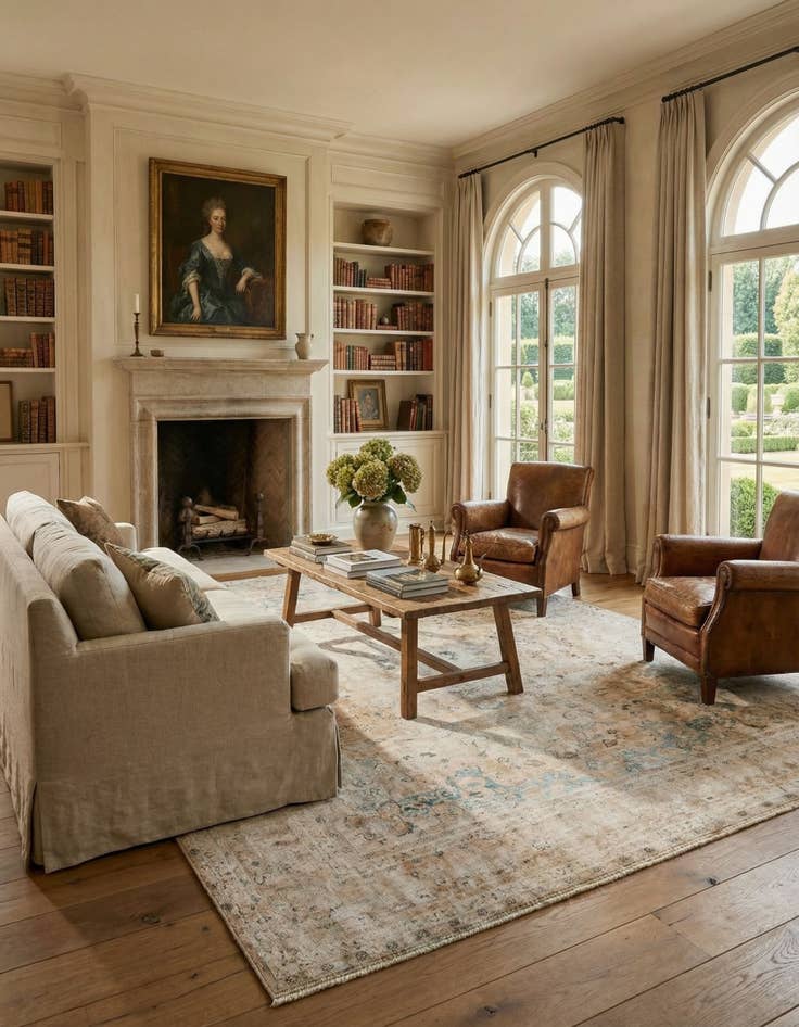 Detail image of  9' 4 x 12' 3  Hand Knotted Ultra Vintage Persian Wool Rug