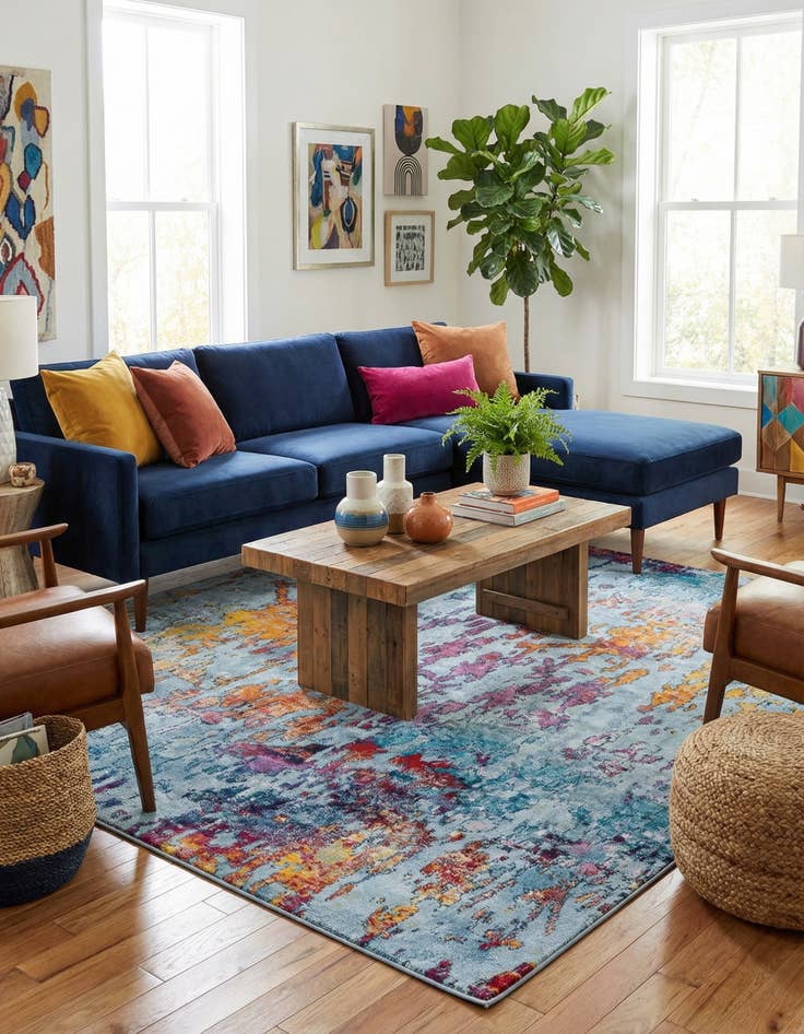 Detail image of  9' x 12' 2 Starlight Rug