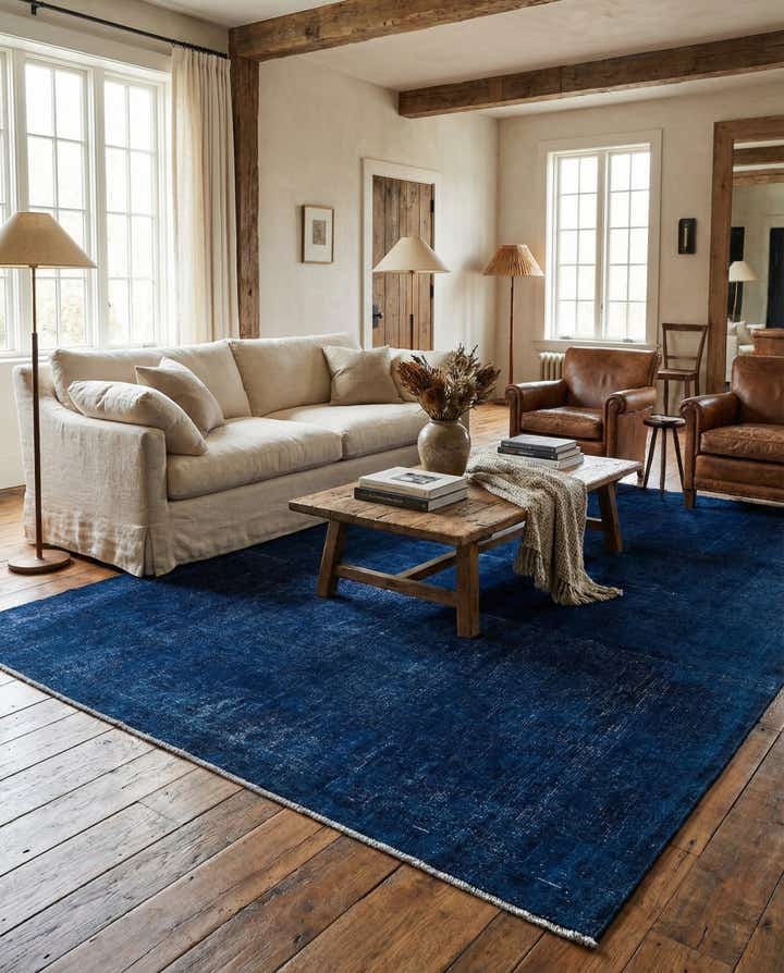 6' 1 x 8' 6 Hand Knotted Ultra Vintage Persian Wool Rug