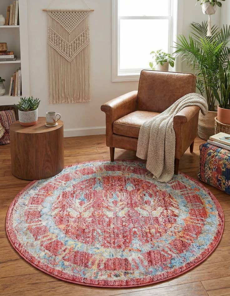 Detail image of  3' 3 x 3' 3 Williamsburg Round Rug