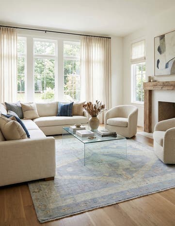 8' 6 x 11' 8 Hand Knotted Moroccan Wool Rug