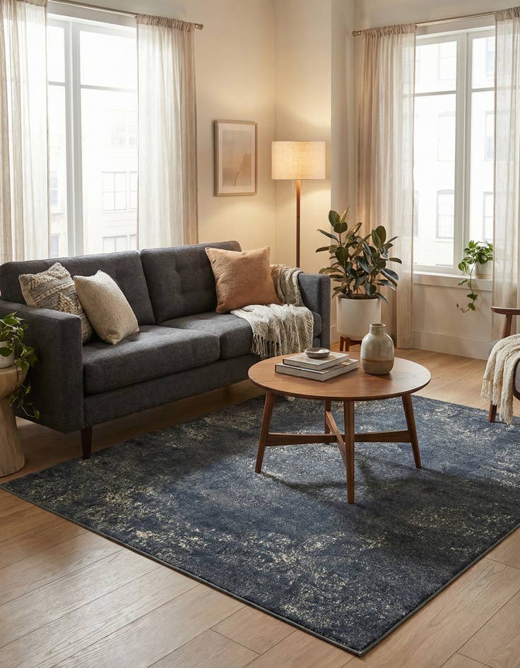 Detail image of 5' 3 x 5' 3 Oregon Square Rug