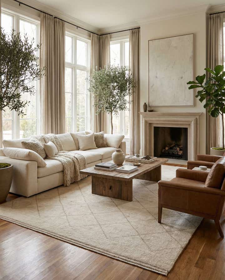 10' 2 x 14' 3 Hand Knotted Moroccan Wool Rug