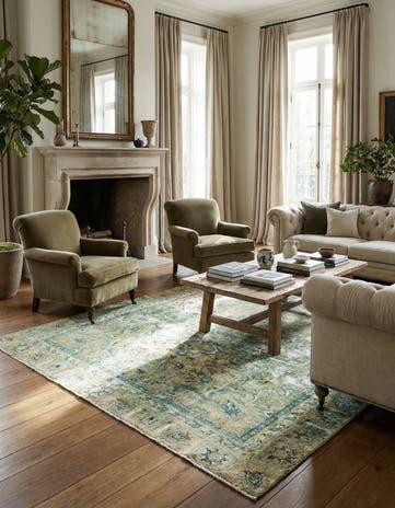 5' 9 x 8' 10 Vintage Royal Rug