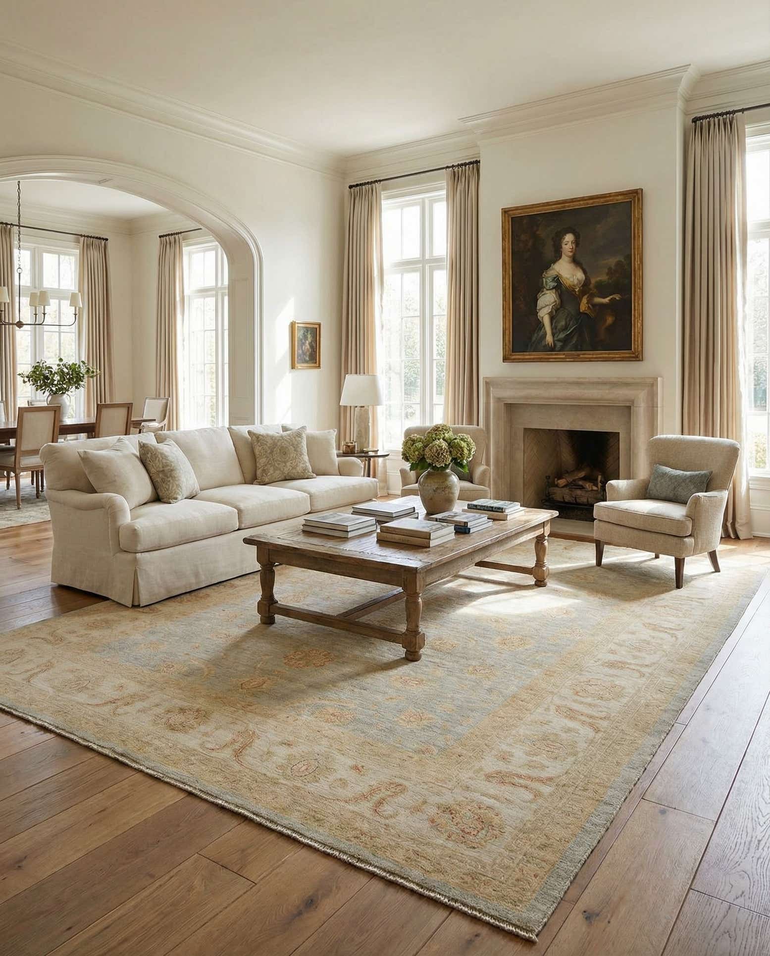 9' 2 x 12' 2 Ziegler Wool Rug