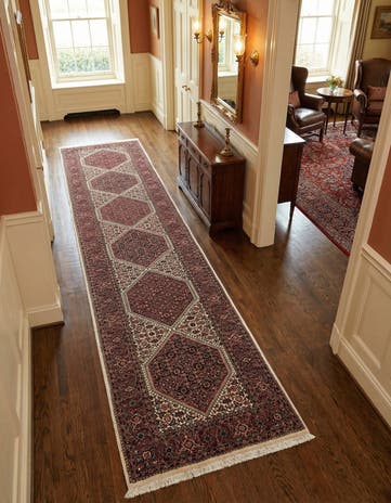 2' 5 x 12' 3 Bidjar Wool Runner Rug