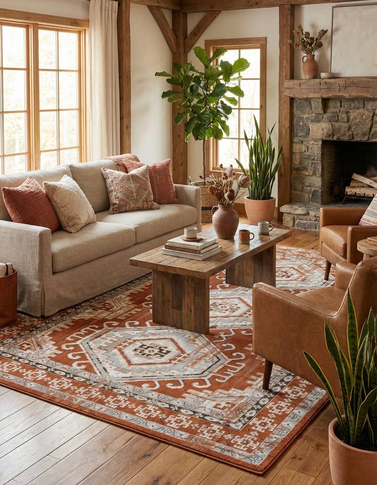 Detail image of 7' 10 x 11' Charlotte Rug