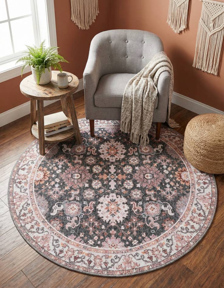 Detail image of 3' 6 x 3' 6 Timeless Round Rug