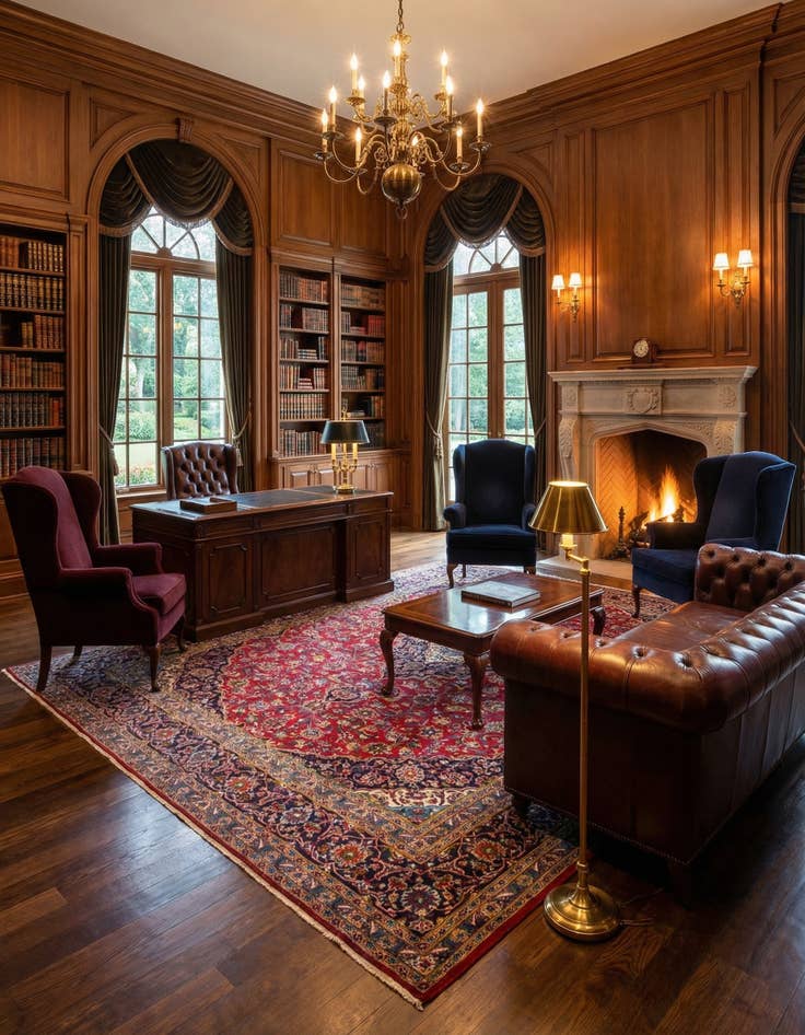 Detail image of  9' 9 x 12' 7  Hand Knotted Mashad Persian Wool Rug