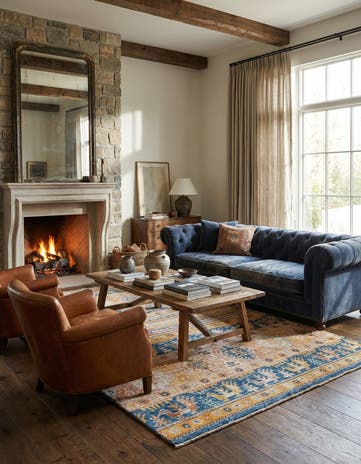 5' x 8' Hand Knotted Ariana Ziegler Rug