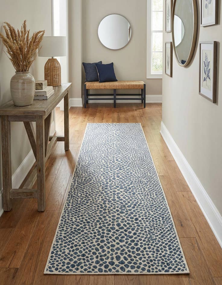 Detail image of 2' 7 x 12'  Washable Jill Zarin Cape Town Indoor / Outdoor Runner Rug