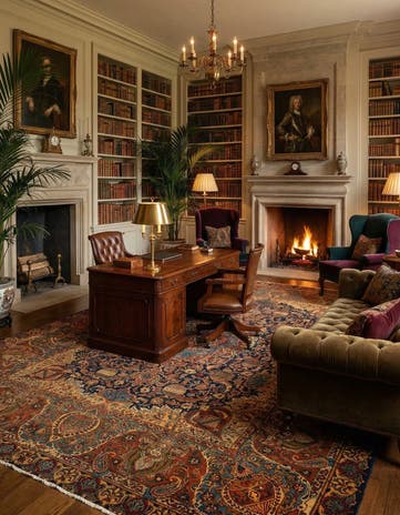 9' 9 x 12' 4 Kashmar Wool Rug