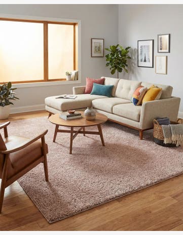 9' 4 x 12' Jill Zarin Shaggy Chic Rug