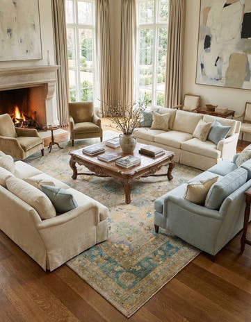 16' x 23' 1 Oushak Rug