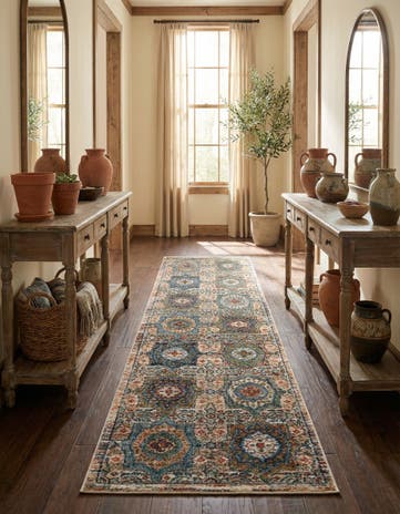 2' 7 x 10' Isabella Runner Rug