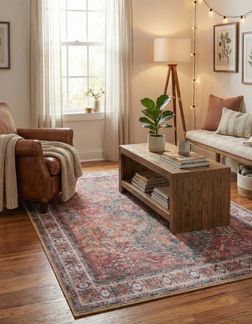 3' 6 x 5' 6 Washable Timeless Rug