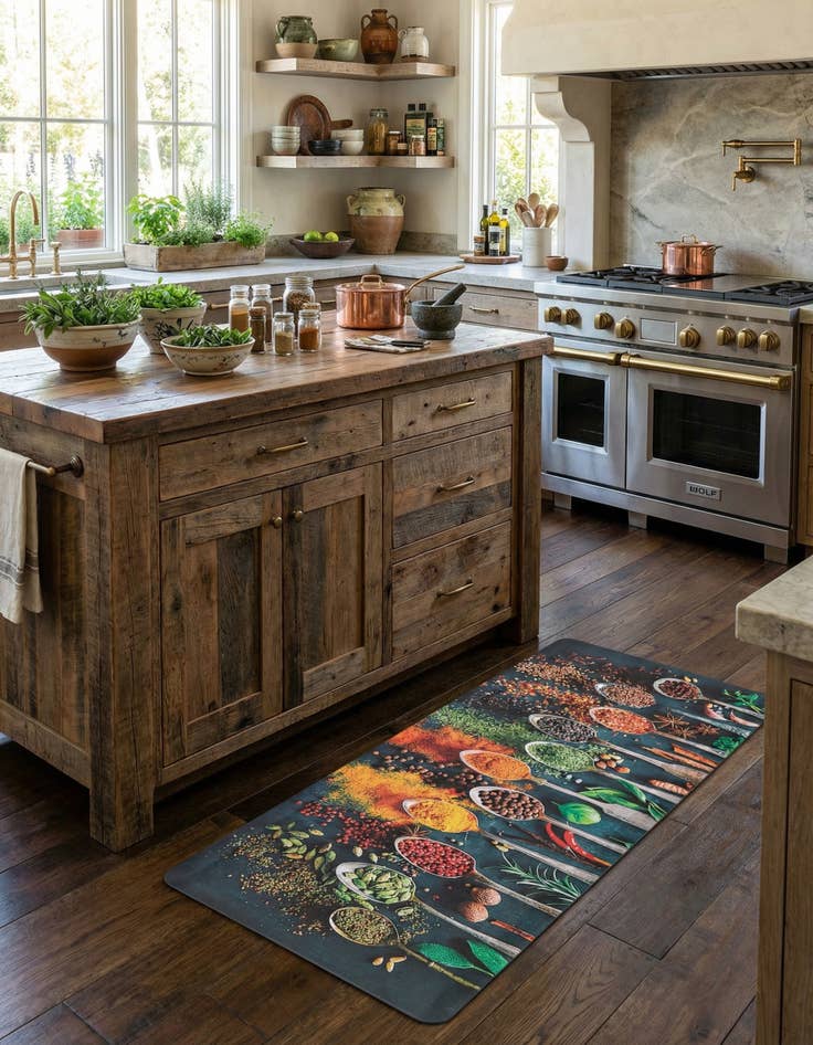 Detail image of 2' x 5' Spices Anti-Fatigue Comfort Mat