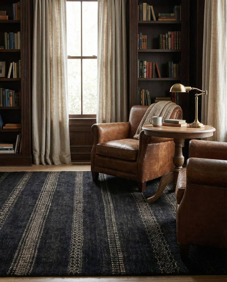 Detail image of 5' 7 x 8' Hand Knotted Kashkuli Gabbeh Wool Rug