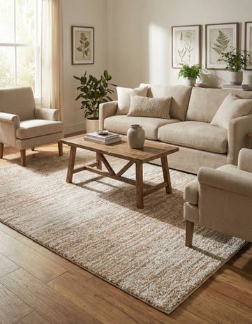 Smokey Taupe Sepia Rug