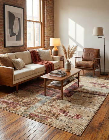 5' 3 x 8' Saturn Rug