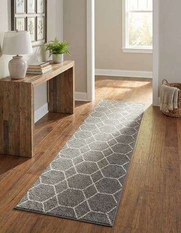 2' x 10' Lattice Frieze Runner Rug