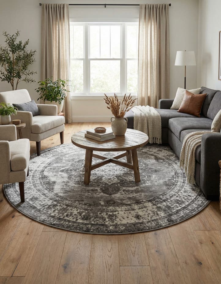 10' x 10' Monte Carlo Round Rug