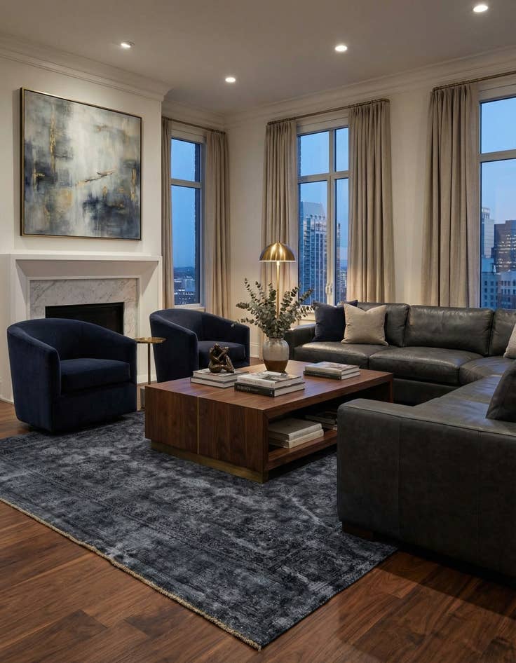 Detail image of 9' x 12' 8  Hand Knotted Ultra Vintage Persian Wool Rug