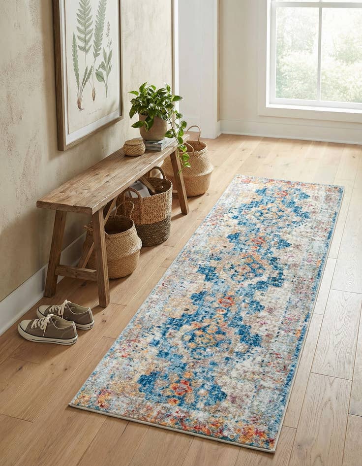 Detail image of 2' 2 x 6' Madrid Runner Rug