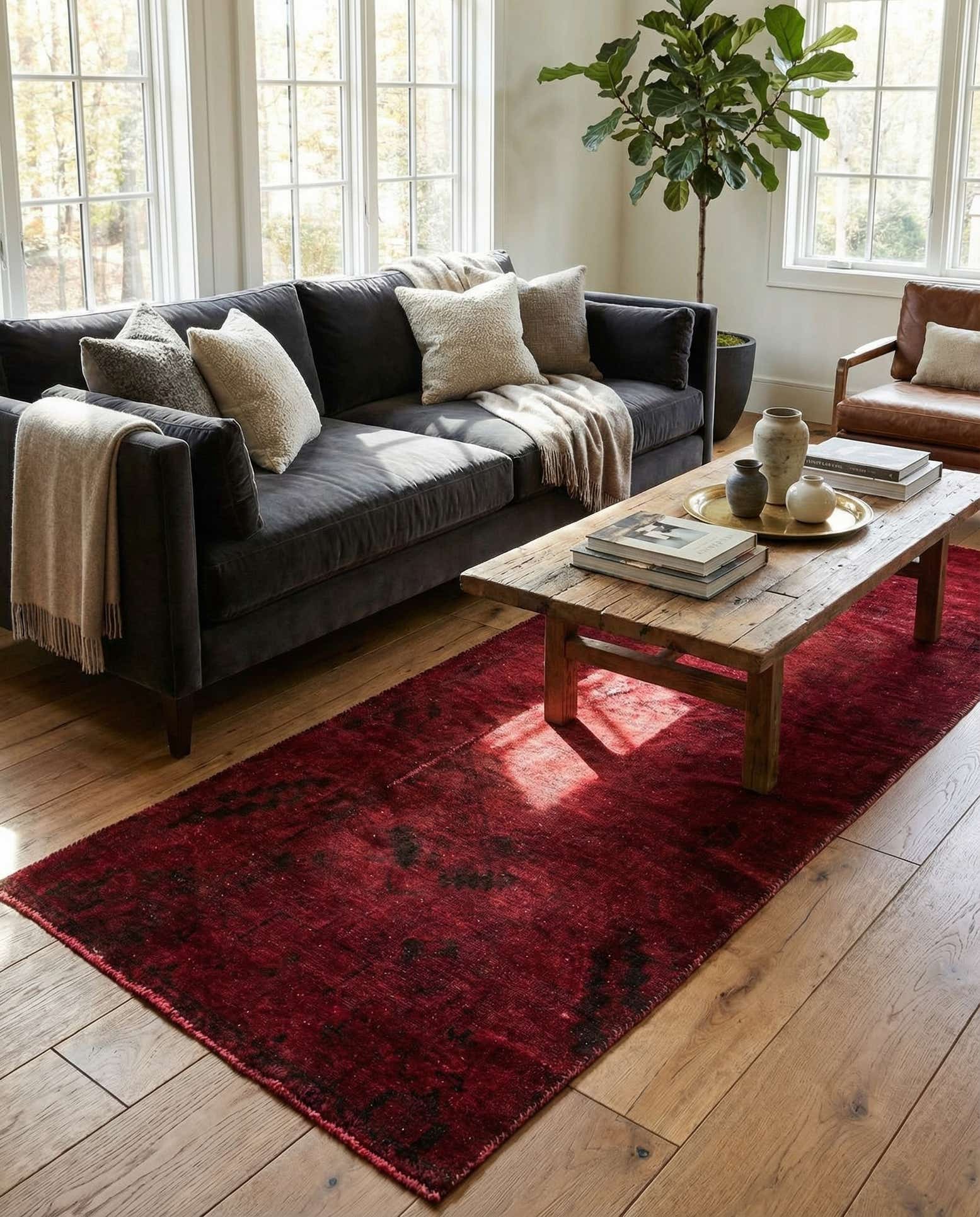 3' 9 x 8' 6 Hand Knotted Ultra Vintage Persian Wool Runner Rug
