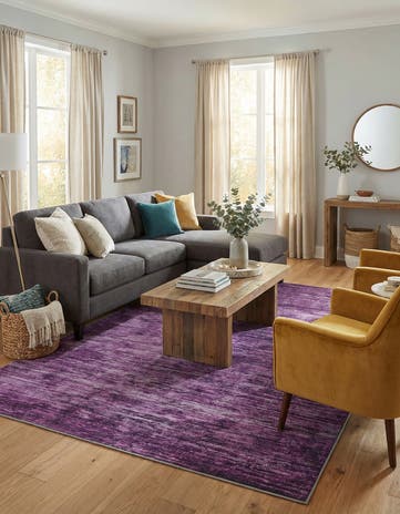 Purple Asha Rug