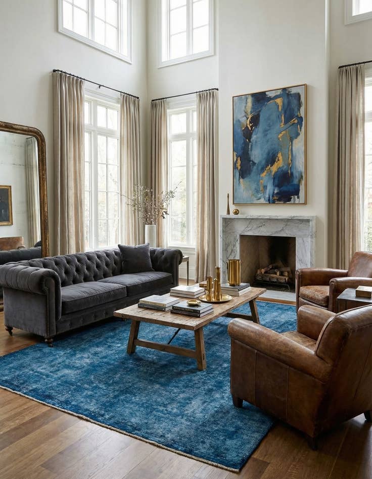 Detail image of  9' 7 x 12' 9  Hand Knotted Ultra Vintage Persian Wool Rug