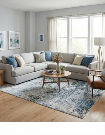9' x 12' 2 Leipzig Rug