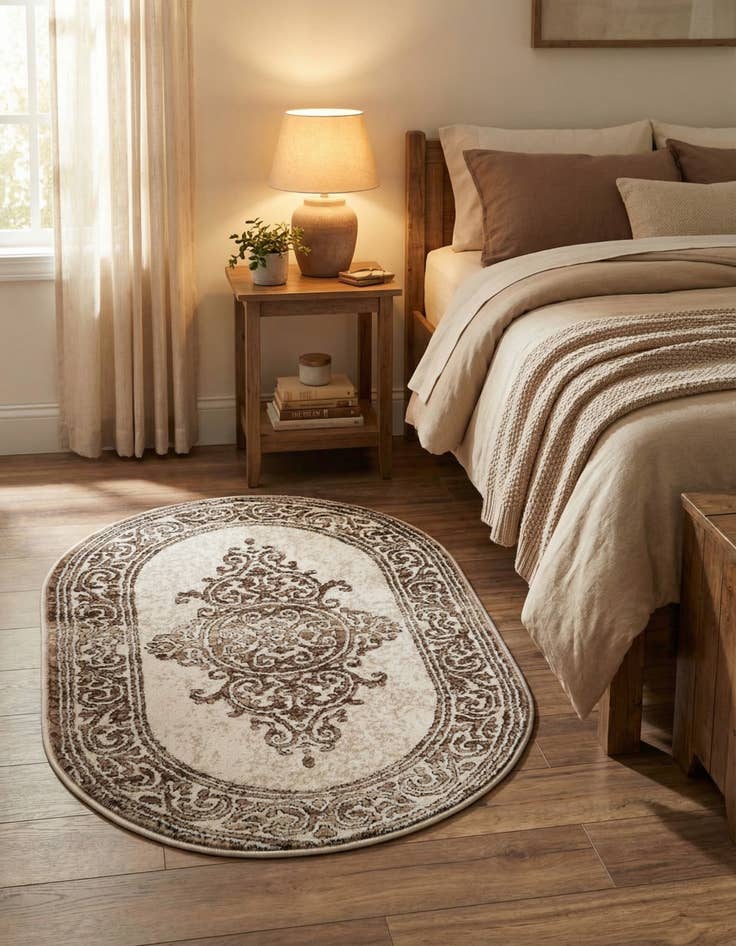 Detail image of 2' x 3' Hermitage Oval Rug